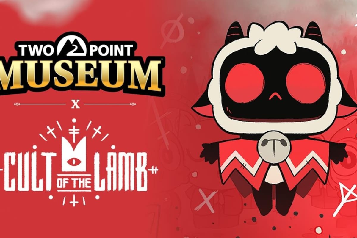 Two Point Museum recibe una inesperada colaboración con Cult of the Lamb que ya puedes disfrutar gratis
