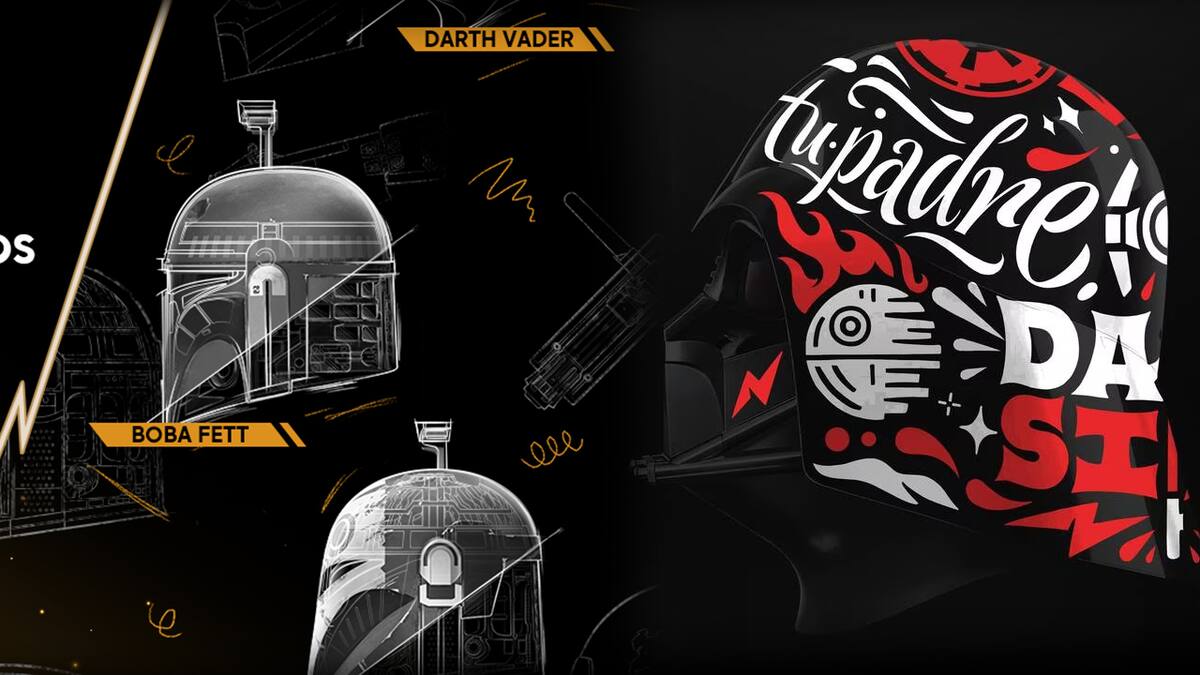 Un artista mexicano intervino 40 cascos de Hasbro y uno puede ser tuyo