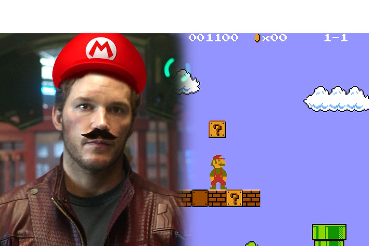 Chris Pratt le da voz a Mario en un juego no oficial de Super Mario Bros.