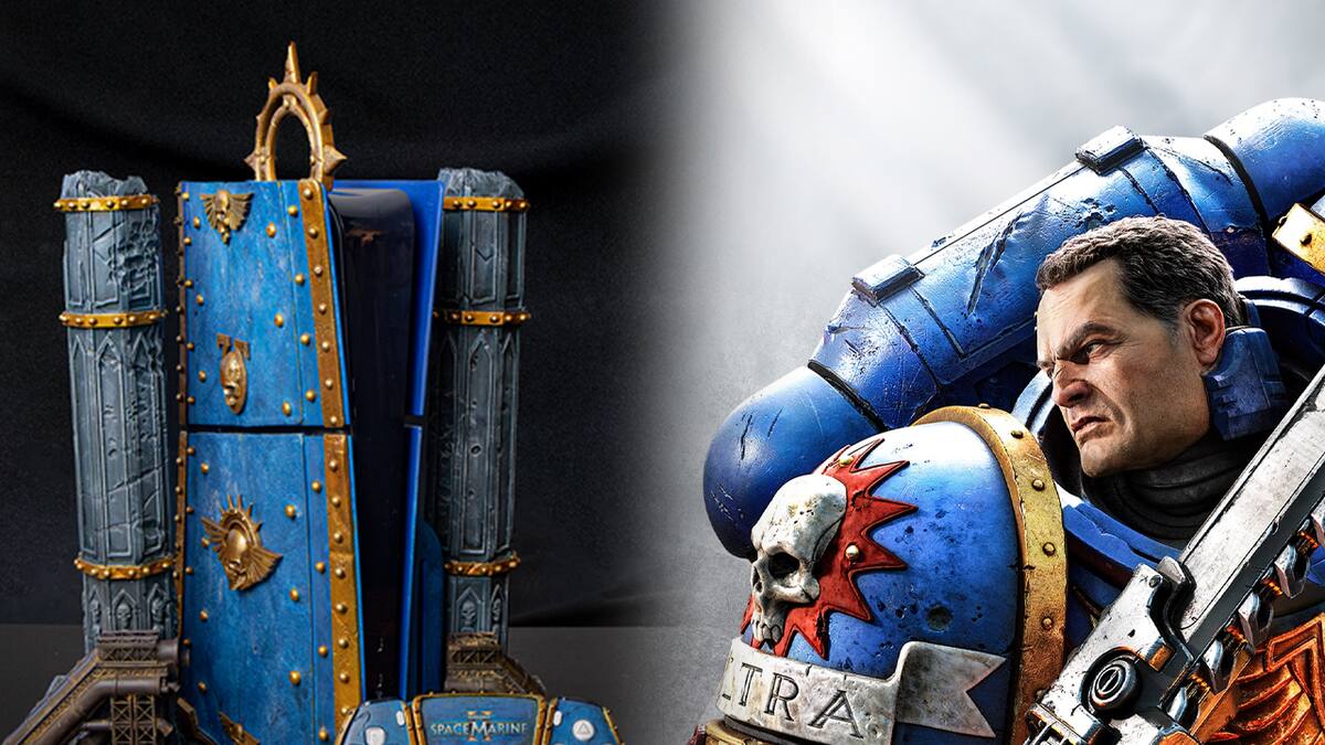 Un fanático tendrá la oportunidad de ganar esta consola inspirada en Warhammer 40,000: Space Marine 2