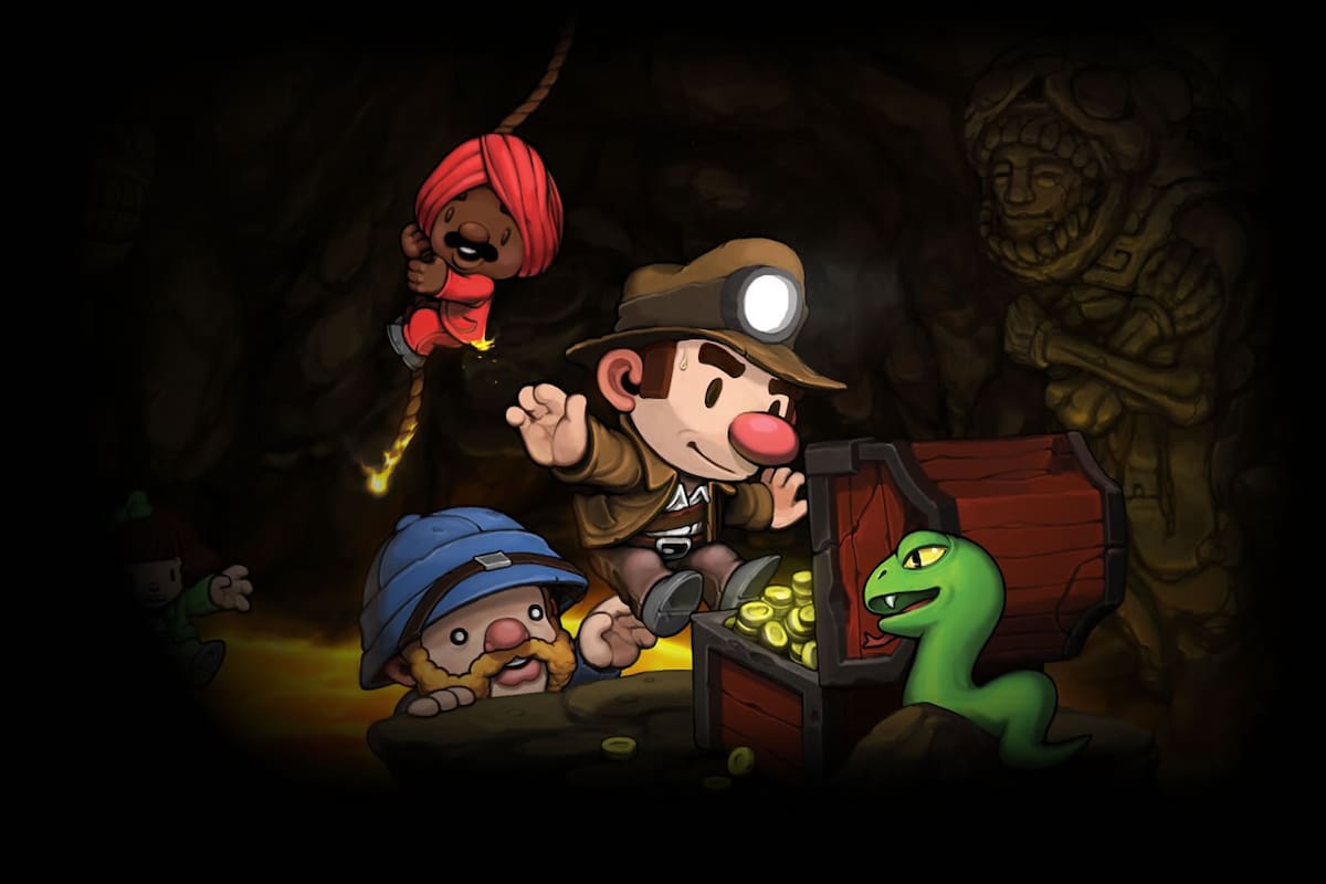 Quédate en casa: Spelunky, una aventura subterránea difícil de dominar