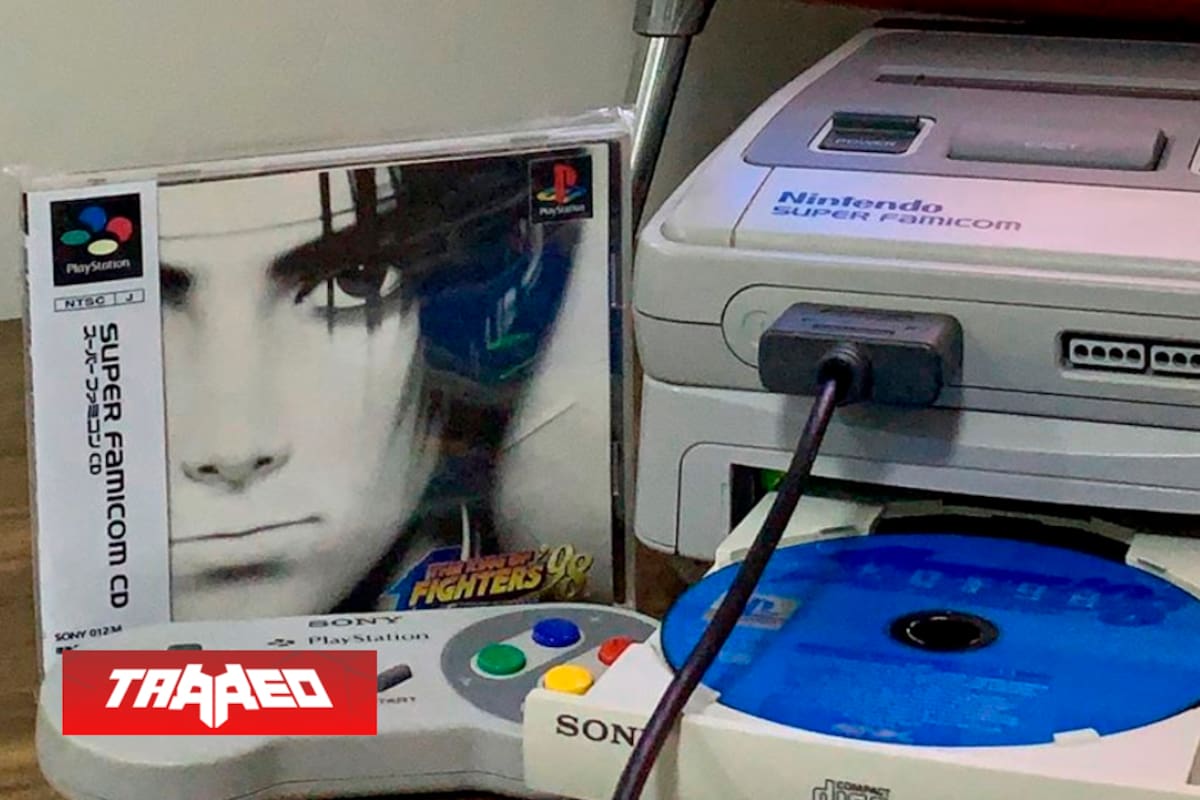 Jugador fusiona un Super Nintendo con una Playstation en un solo modelo