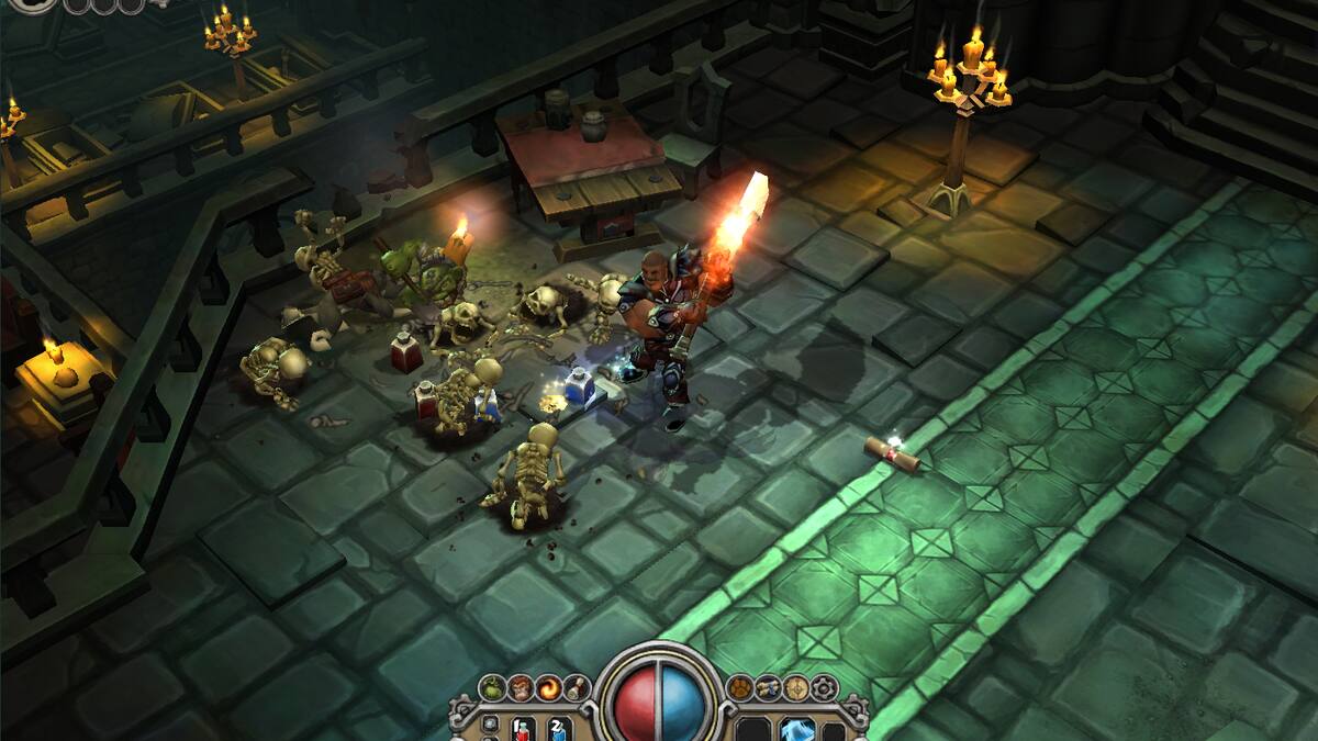 Un juego al más puro estilo Diablo