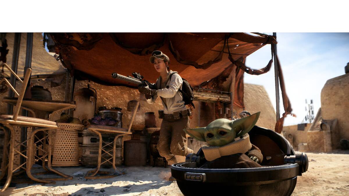 Un modder recreó a el personaje de The Mandalorian
