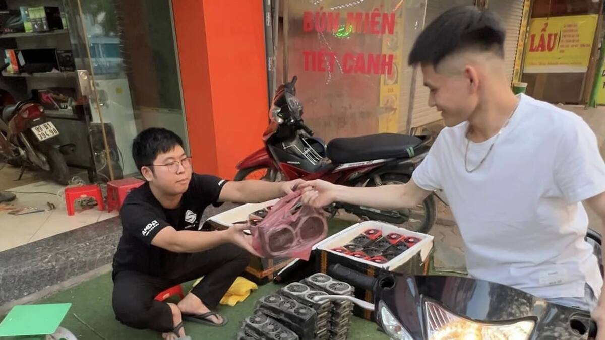 Un negocio de Vietnam está aprovechando la caída de la minería de criptomonedas para hacer negocios