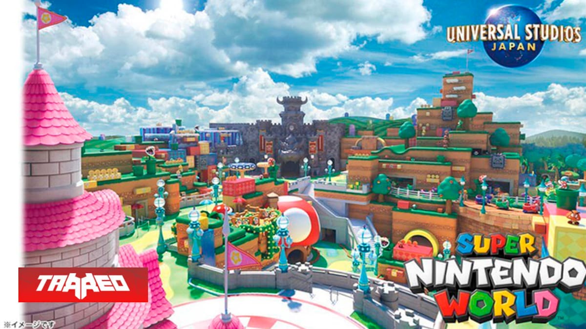 Un parque temático inspirado en el universo de Nintendo