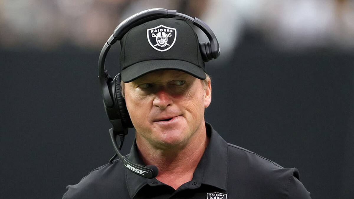 Un personaje genérico tomará el lugar de Jon Gruden, exentrenador de los Raiders de Las Vegas