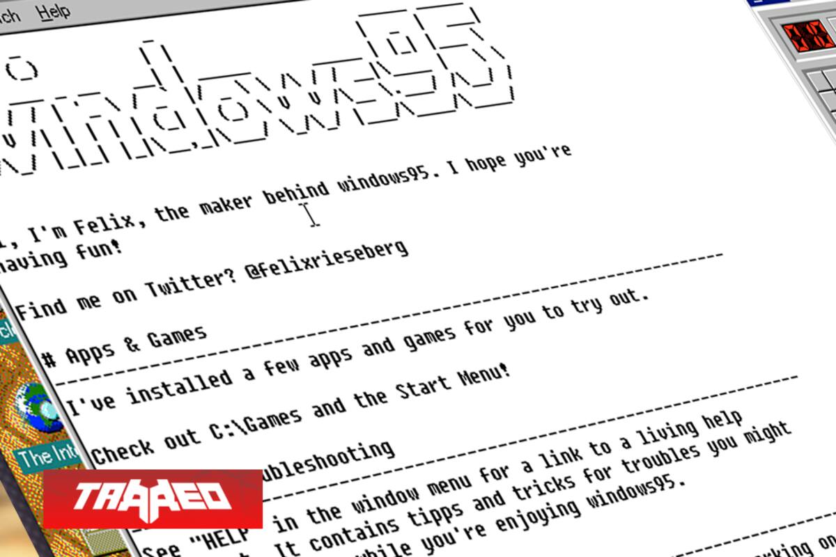 "Emulador" trae a la vida a Windows 95 corriendo incluso, juegos como DOOM
