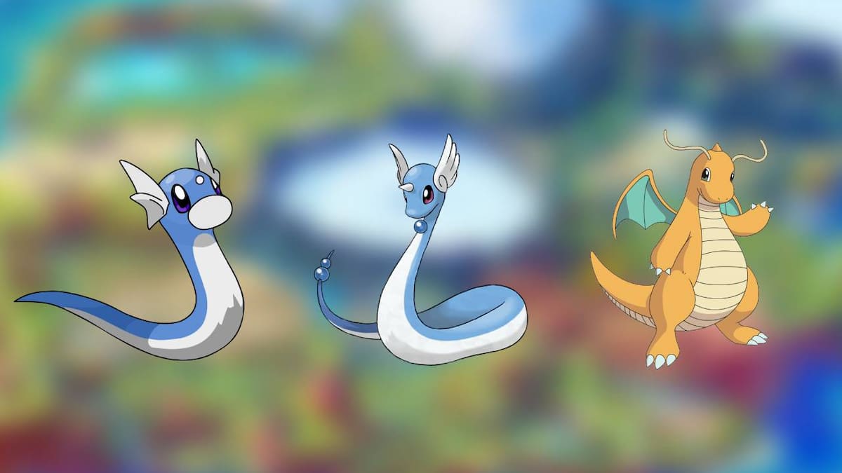 Un talentoso fan mostró nuevas versiones de Dratini, Dragonair y Dragonite