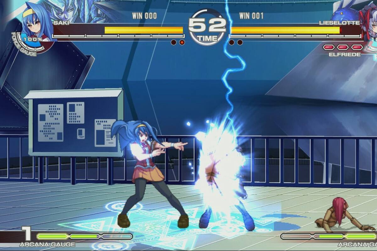 Arcana Heart 3: Peleas y anime