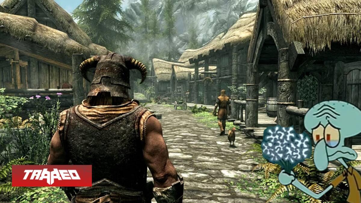 Un usuario de Reddit quiso compartir la historia de cómo le hizo una pequeña despedida al personaje de su primera partida de Skyrim.