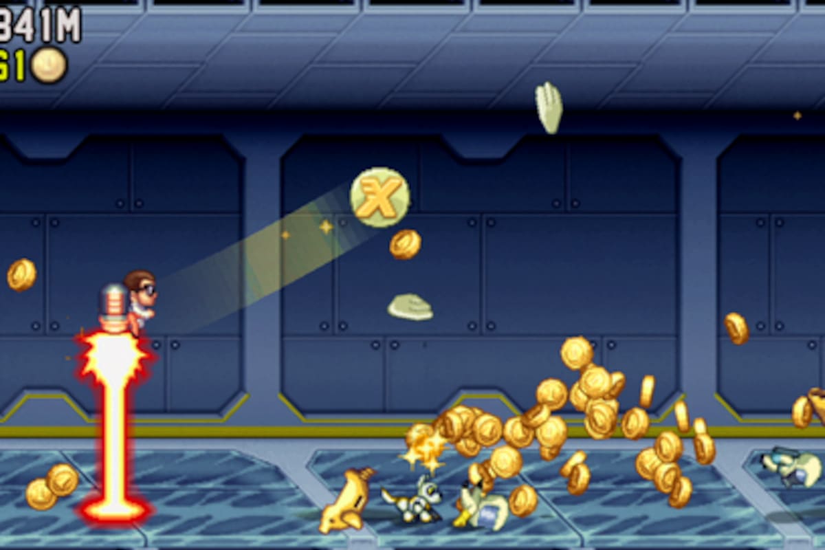 Jetpack Joyride: A volar impulsado