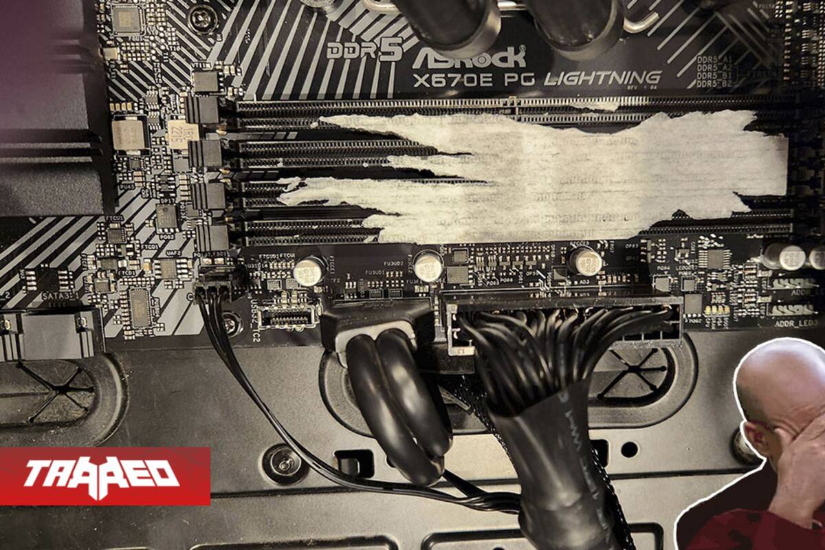Gamer no puede actualizar la memoria RAM de su PC porque el fabricante pegó las instrucciones en los slots de la placa madre