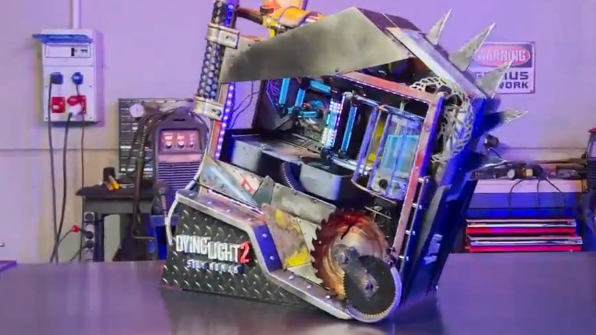 Una computadora con un diseño verdaderamente genial