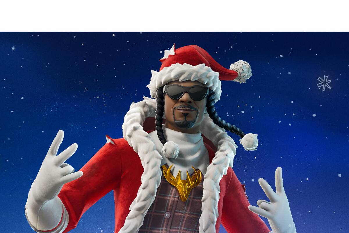Gratis: Fortnite celebra Navidad con muchos regalos para sus jugadores, ¿cómo conseguir la skin de Snoop Dogg Santa Claus y más obsequios?