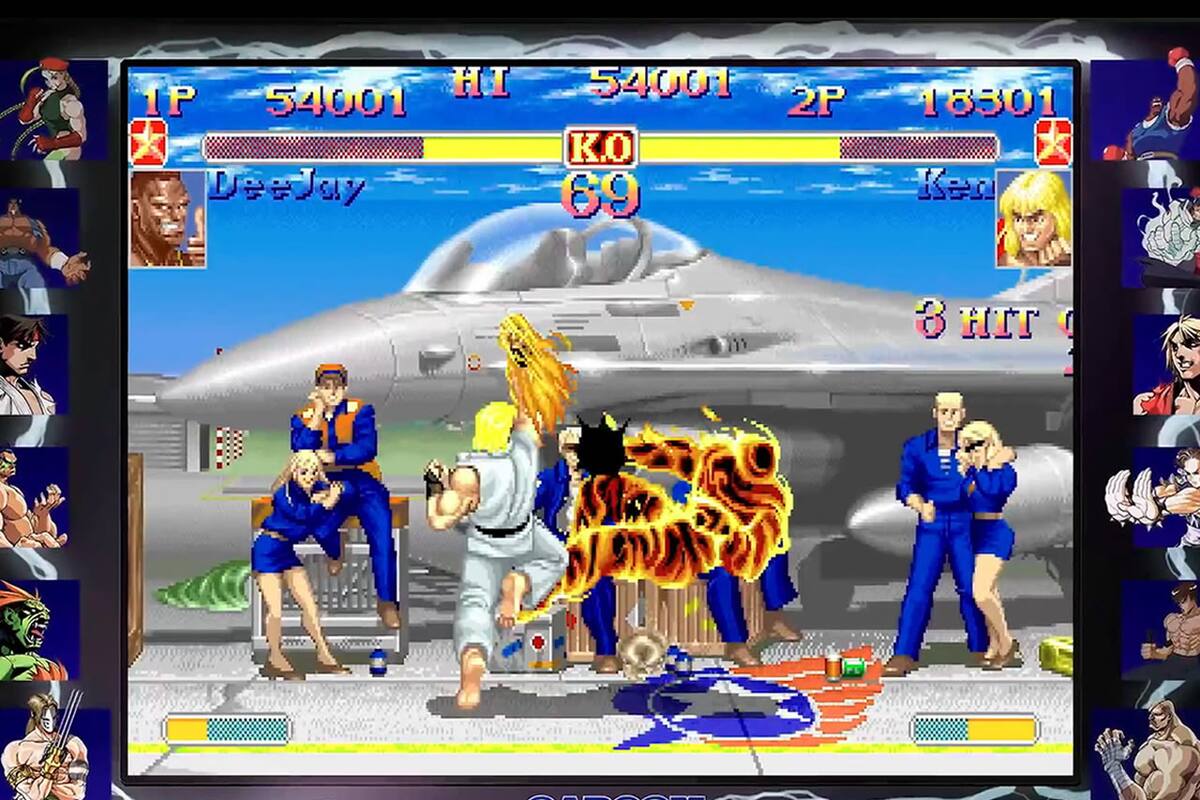 Capcom celebra 30 años de Street Fighter con lingotes de oro