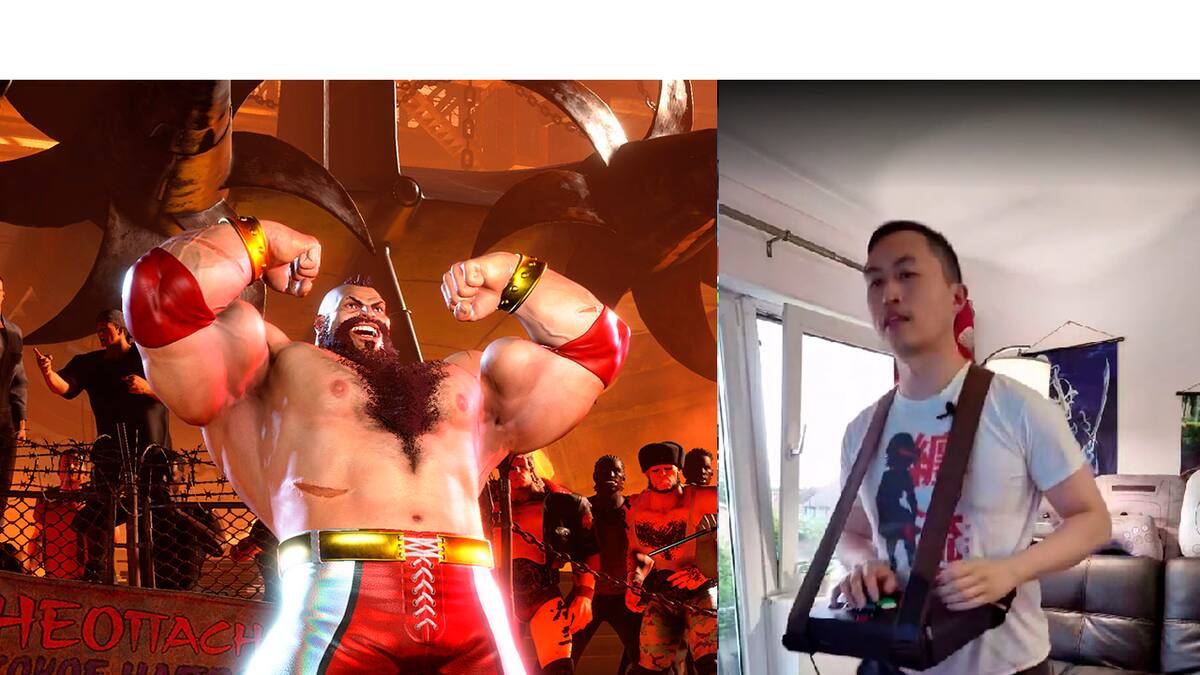 Una forma muy particular de jugar el título de Capcom