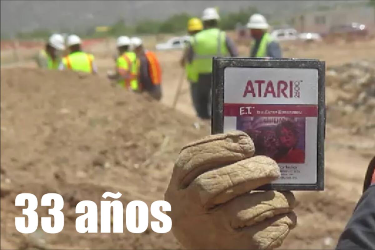 Se cumplen 33 años del entierro de cartuchos de ET para Atari