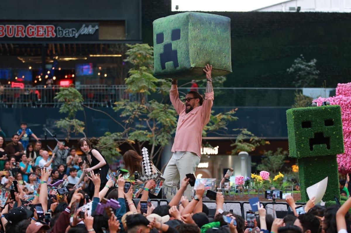 Una película de Minecraft Jason Momoa