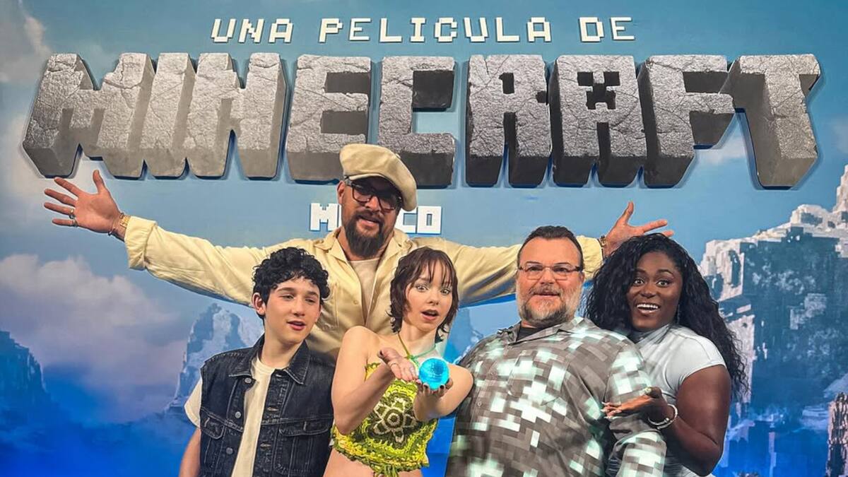 Una película de Minecraft México Jack Black Jason Momoa evento para fans TikTok