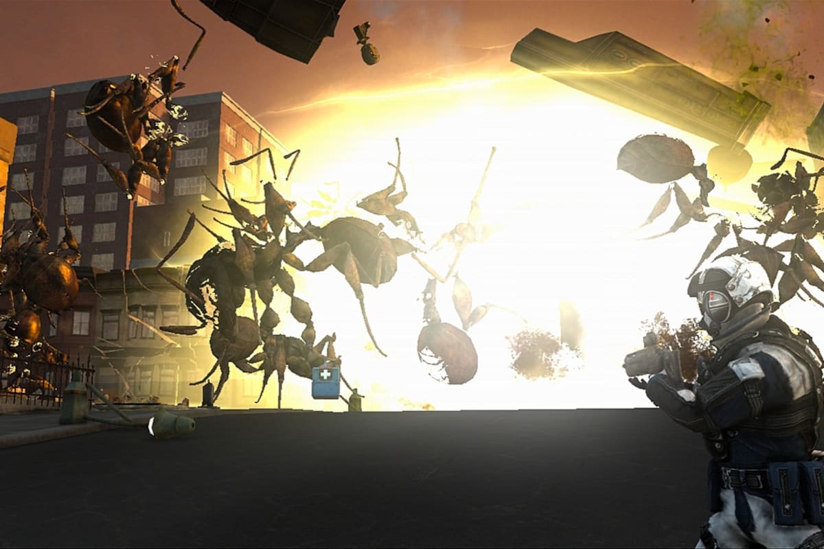 Earth Defense Force: Insect Armageddon: Grandes insectos invadiendo