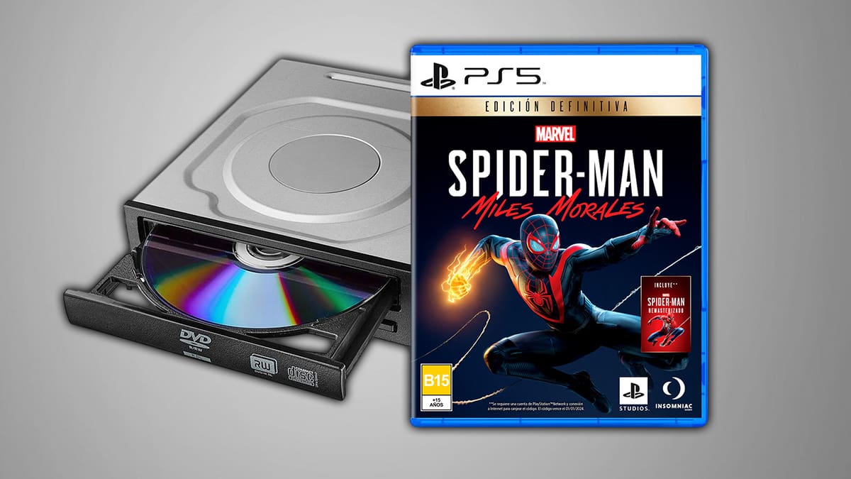 Unidad disco y juegos físicos