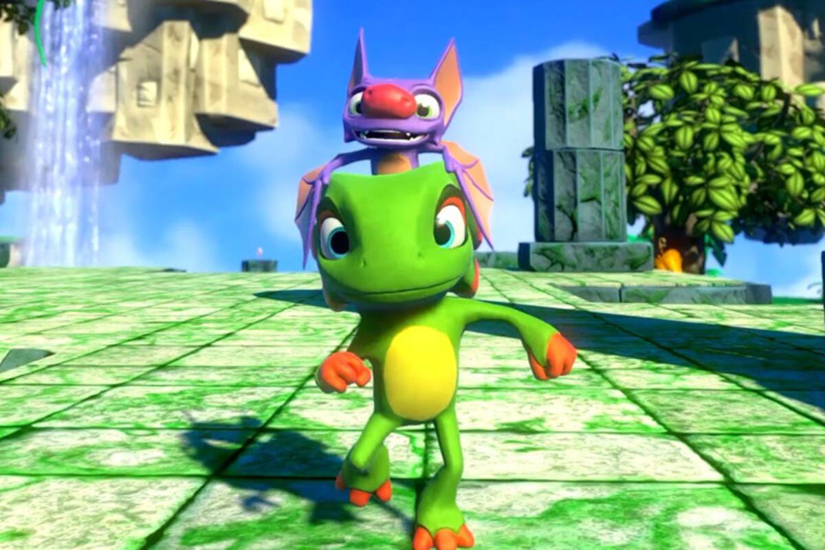 Ya podemos comprar los calcetines oficiales de Yooka-Laylee