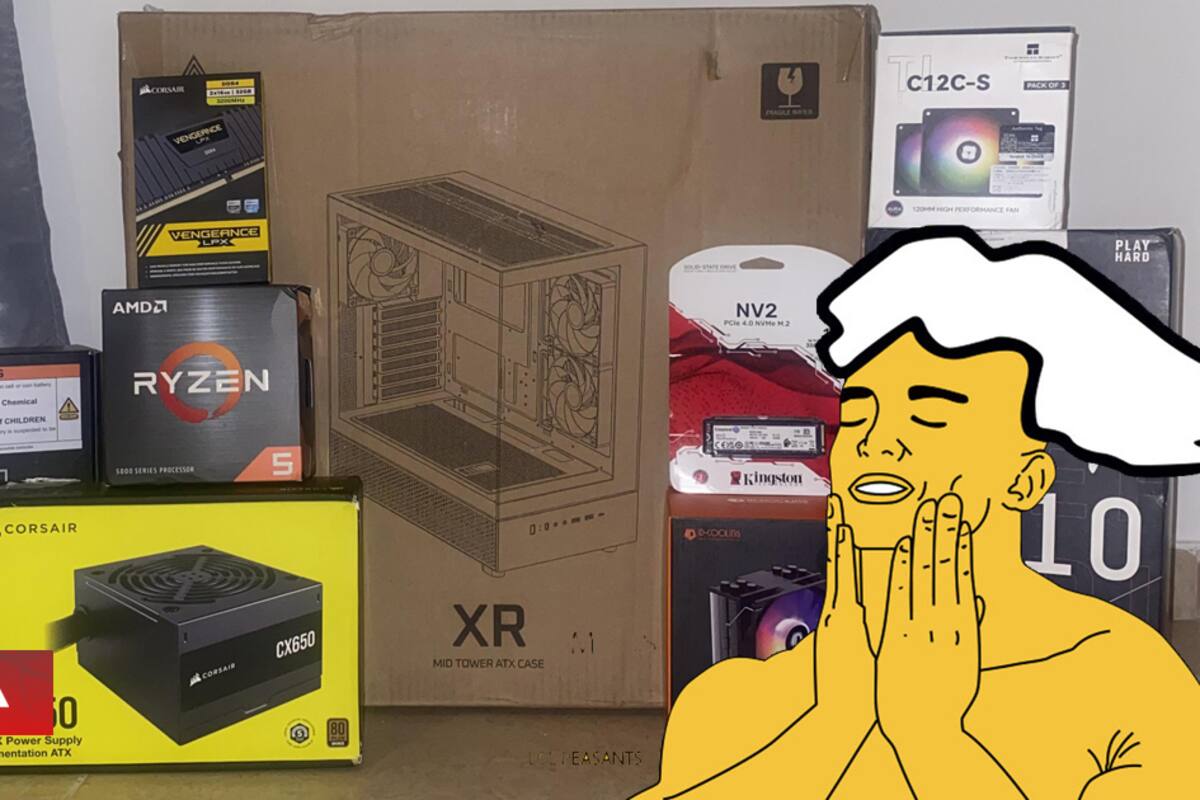 Jugador construye su primer PC gamer por $650 dólares y recibe el reconocimiento de la comunidad: "Estoy orgulloso de mí"