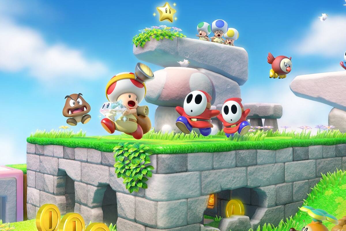 Llega demo de Captain Toad: Treasure Tracker a Europa y Japón