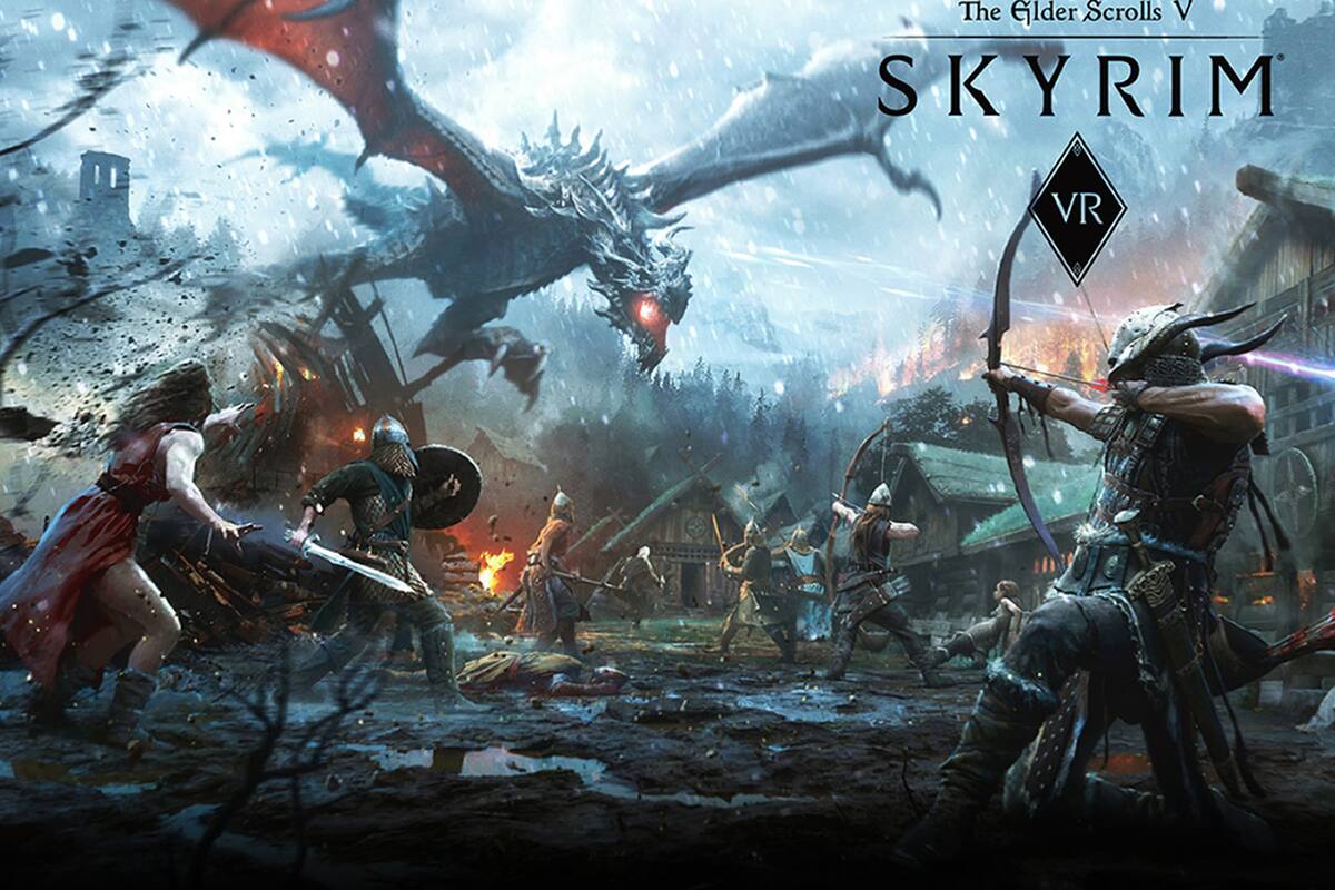 Optimizan apartado gráfico de The Elder Scrolls V: Skyrim VR para PS4