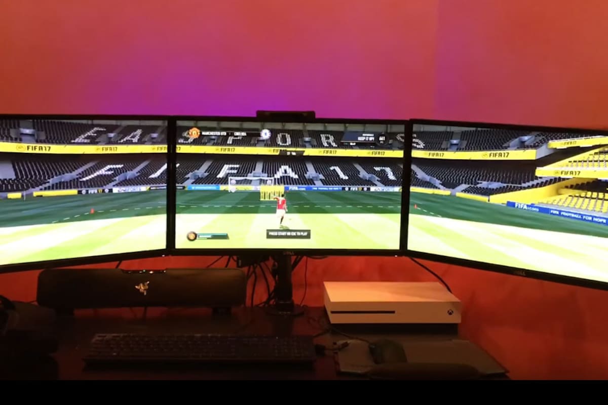 Revisa cómo se ve FIFA 17 en 3 pantallas