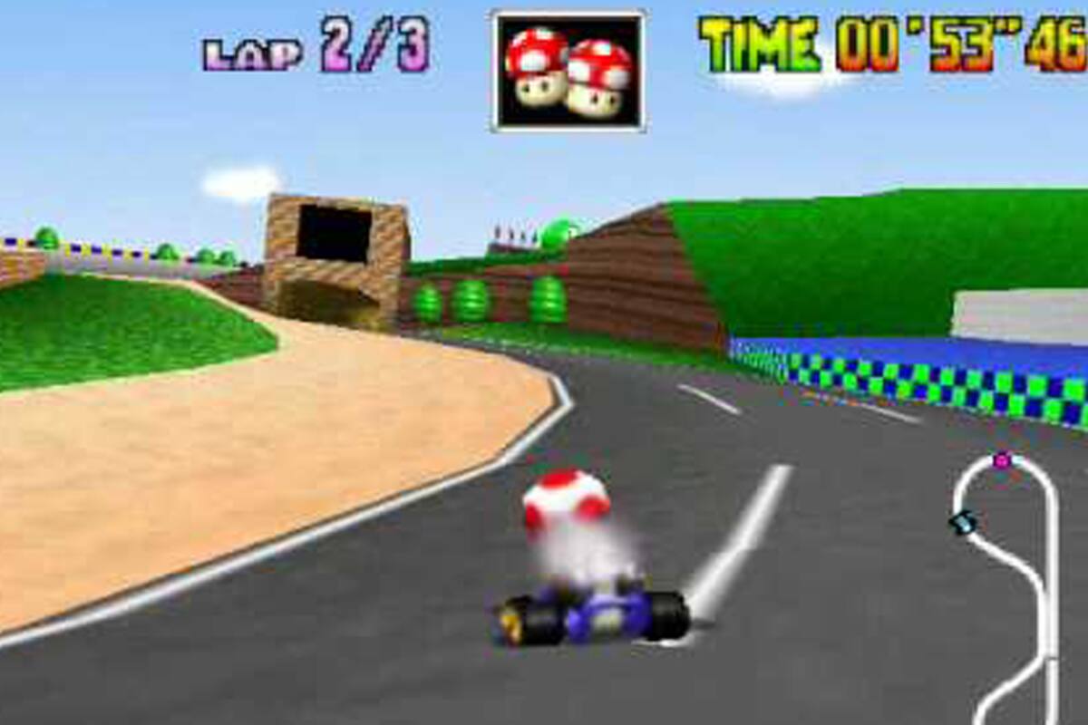 Mira el insano Glitch de Mario Kart 64