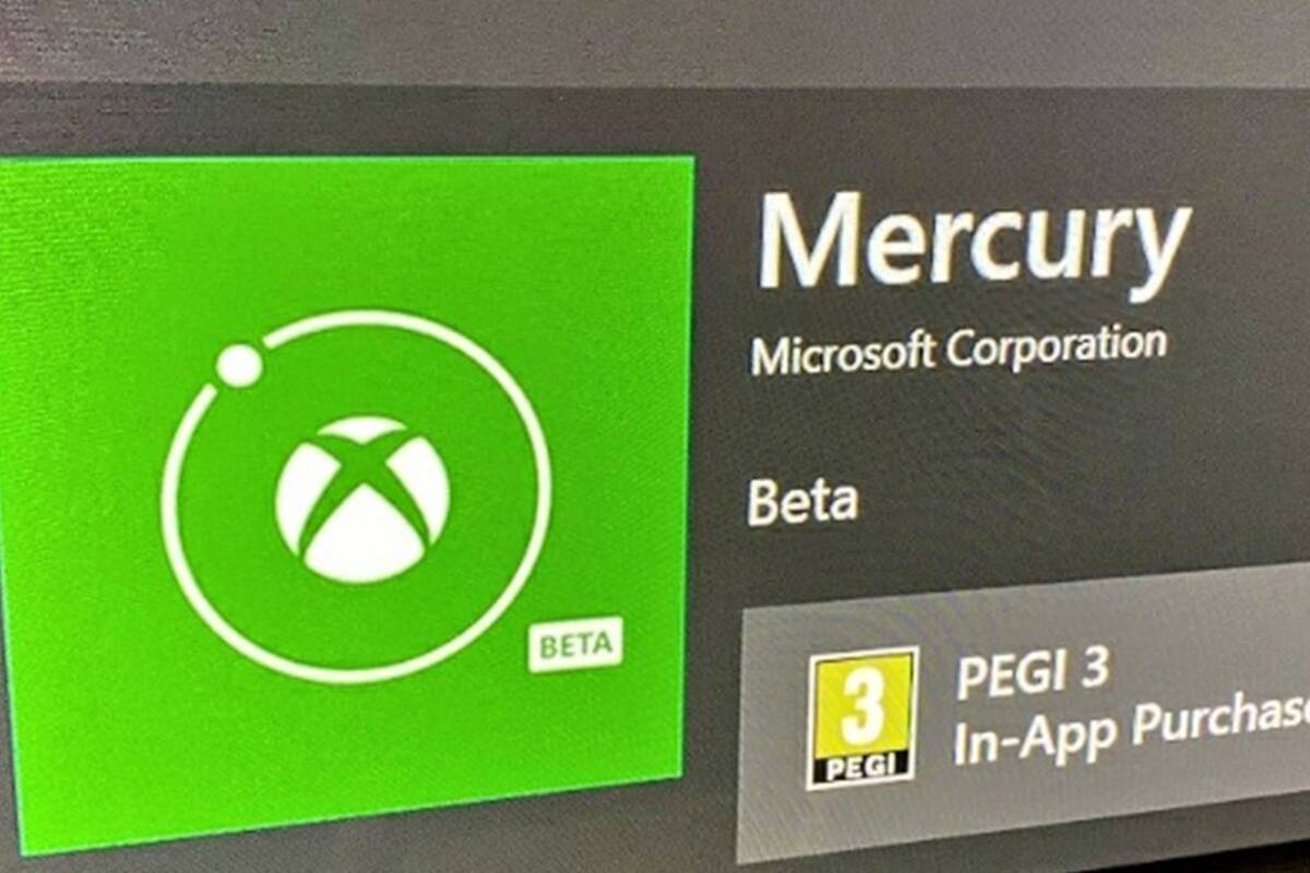 Revelan parte del misterio detrás de Mercury, una aplicación para Xbox