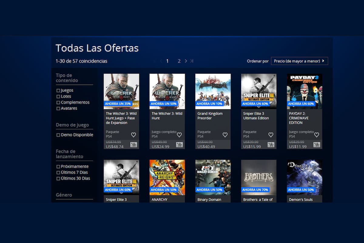 Aprovecha los nuevos descuentos de la PlayStation Store