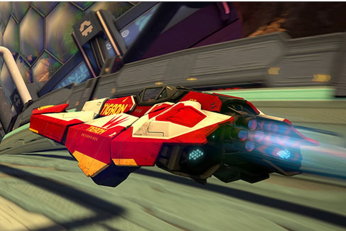 Revelan nuevo modelo de nave para WipEout Omega Collection