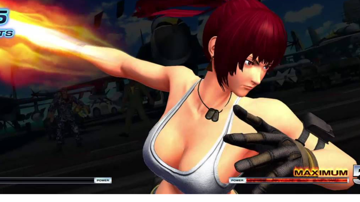 Ve aquí a Yuri, Leona, Kyo y Iori mejorados visualmente