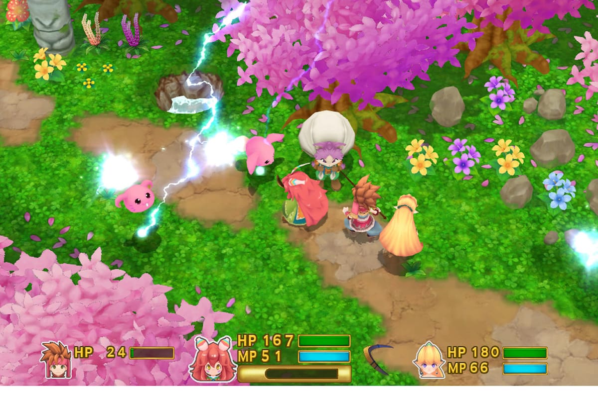 Checa las nuevas capturas de Secret of Mana