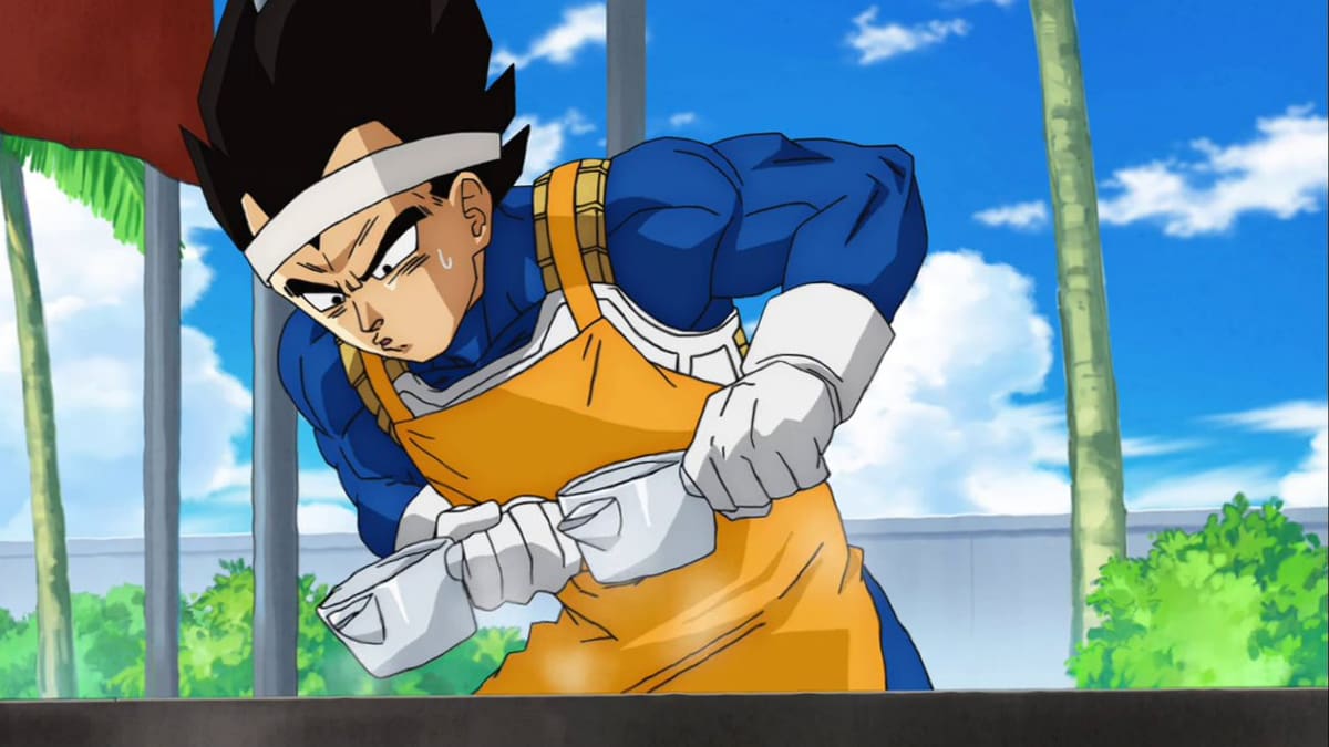 Vegeta cocinero