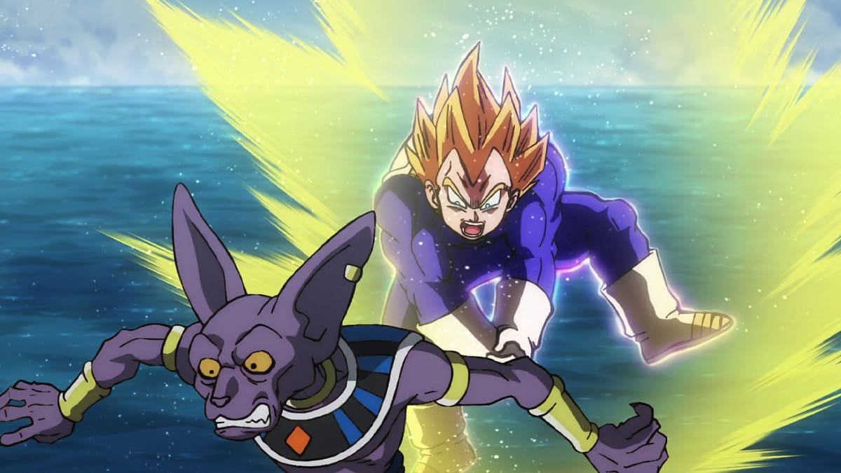 Vegeta vs Bills Dragon Ball Super Beerus