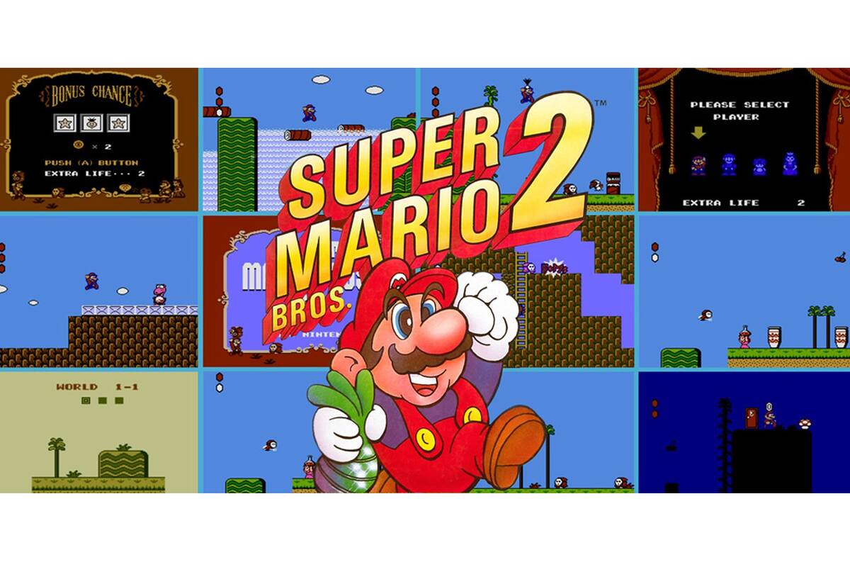 Ya puedes jugar Super Mario Bros. 2 y Kirby's Adventure en Switch