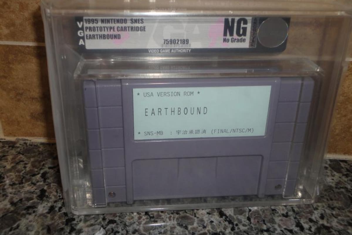 Rara copia de EarthBound se vende por $15,000 USD