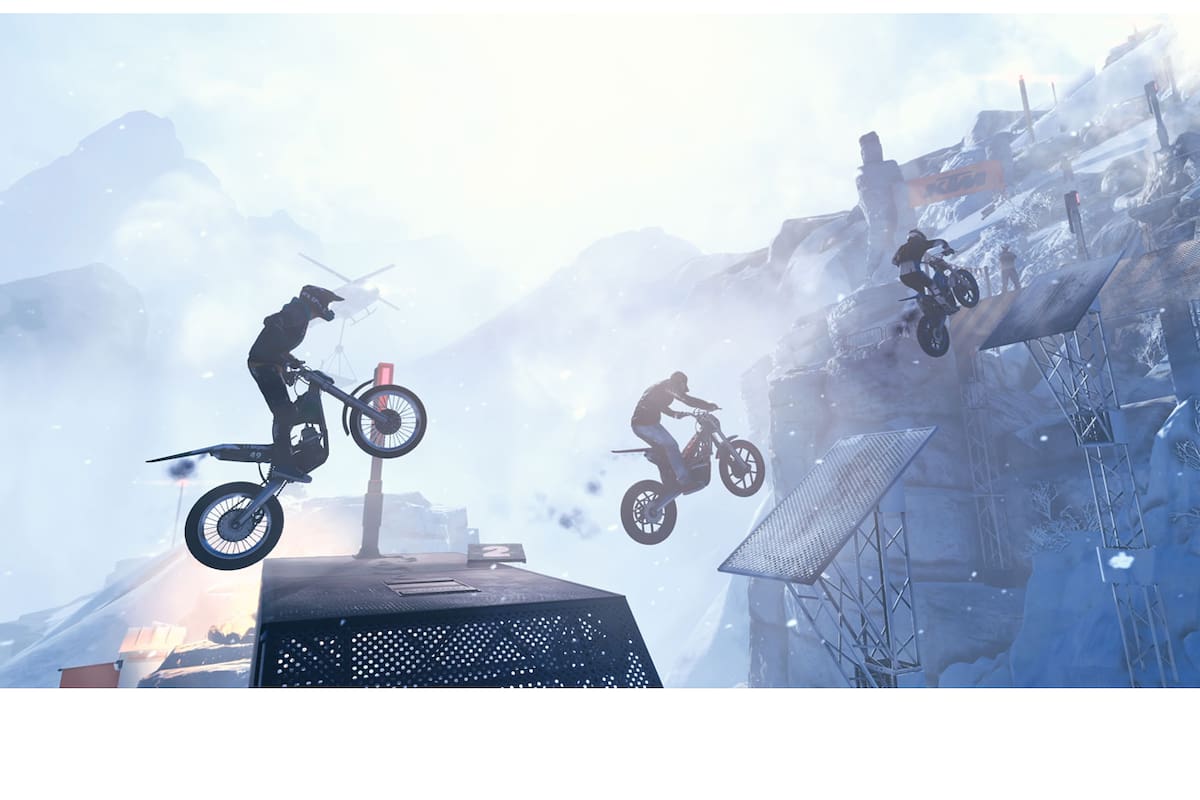 Crearás alocadas pistas con el editor de Trials Rising