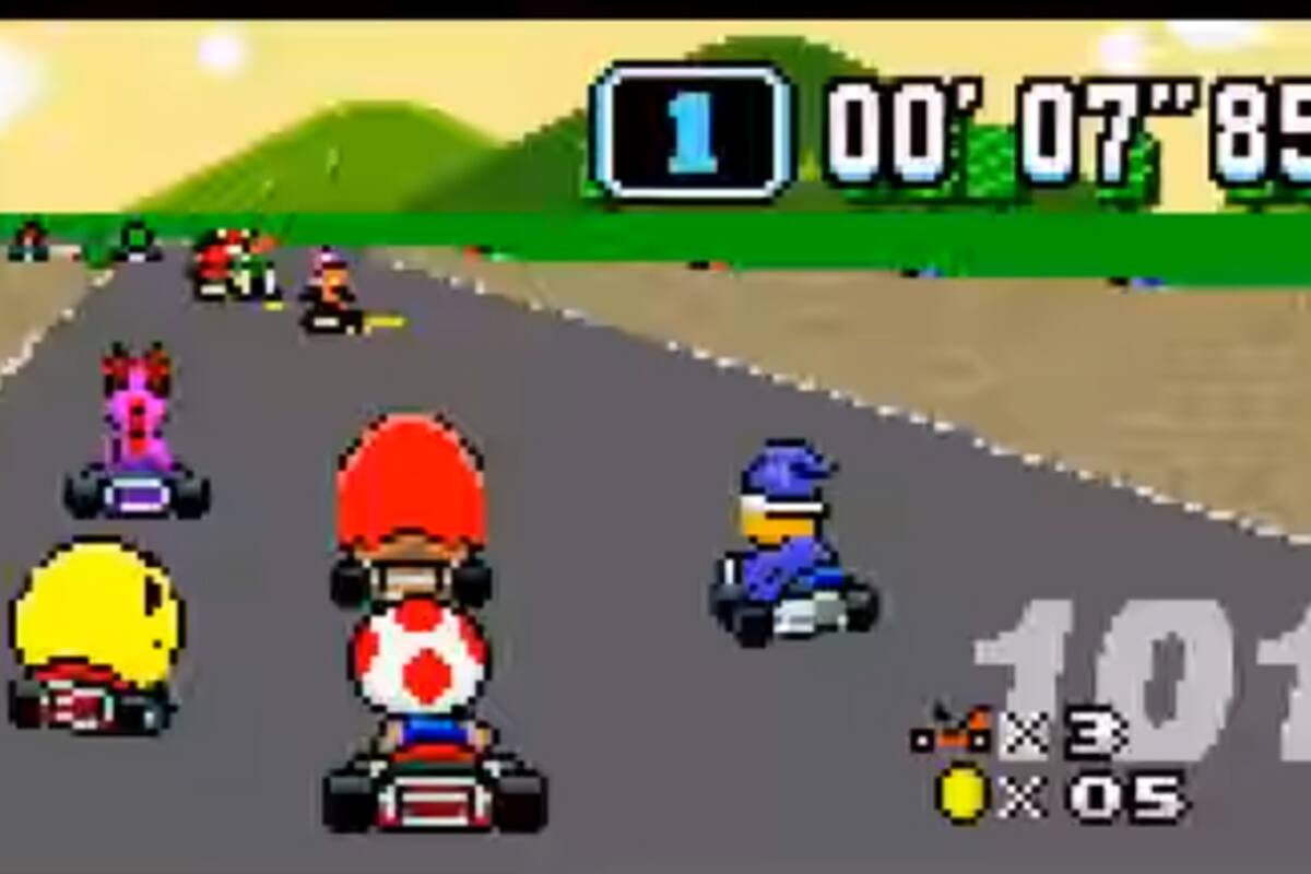 ¿Cómo sería jugar Mario Kart con 101 jugadores?