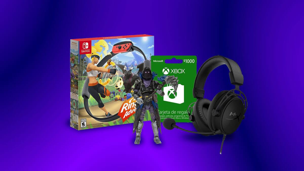 Videojuegos, artículos para PC, laptos gamer y más productos con descuento
