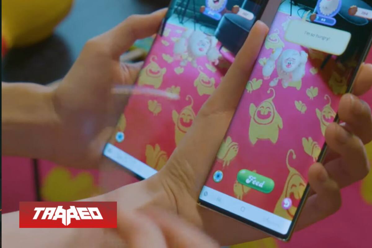 Candy Crush cobra vida en realidad aumentada gracias al Galaxy Note10 junto a Black Pink