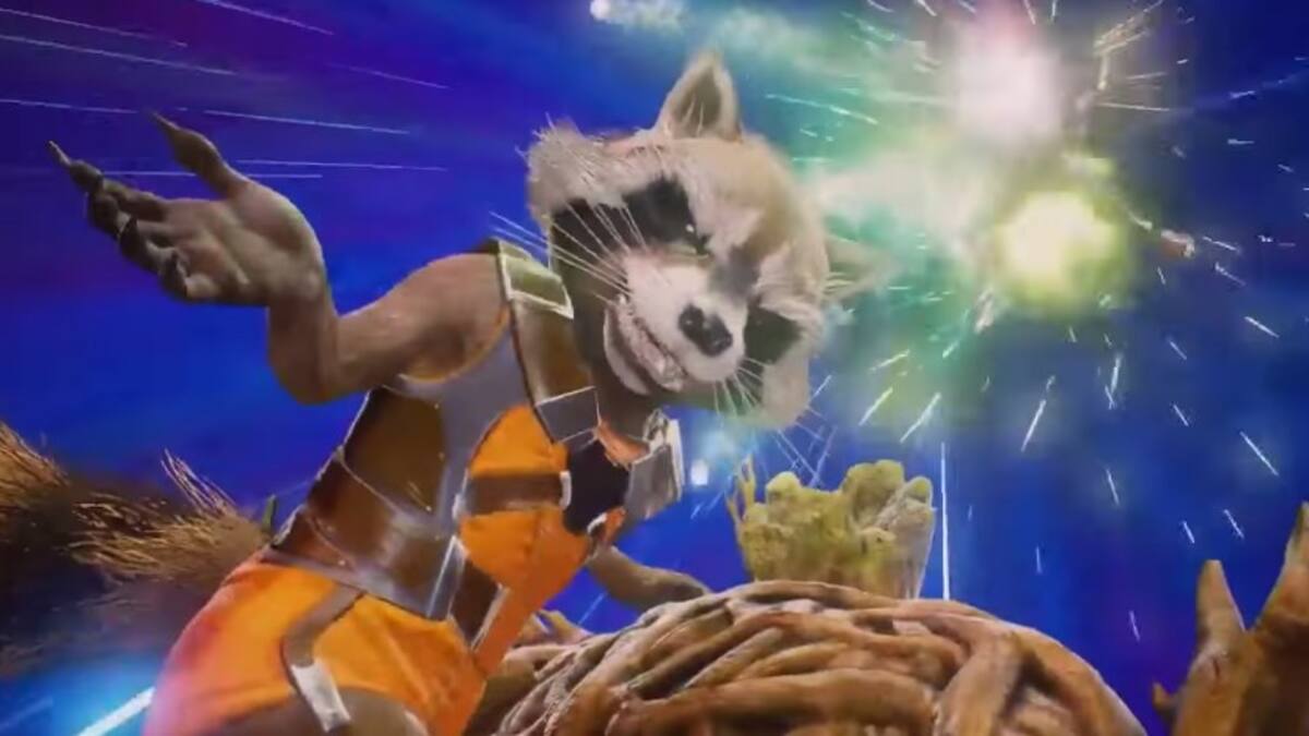 Viene acompañado de su inseparable amigo Groot