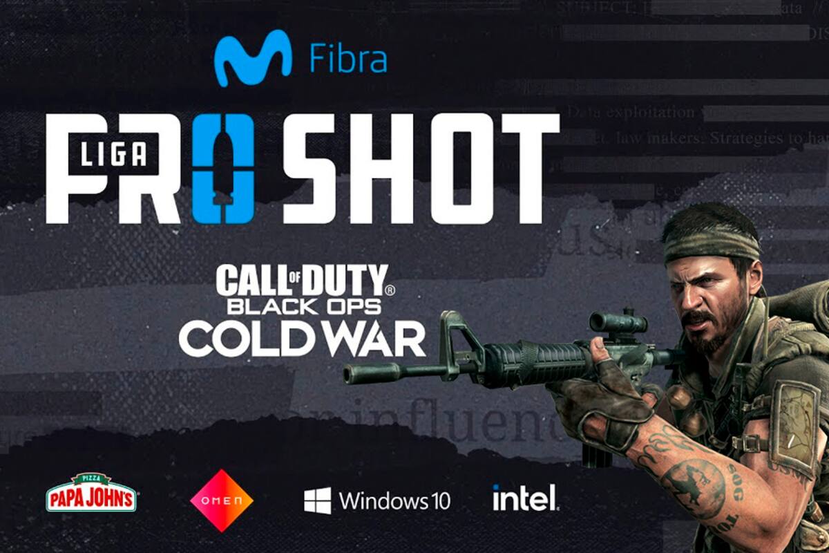 Comienza la Liga de COD Black Ops: Cold War Movistar Fibra Pro Shot con descuentos y pizza gratis para espectadores