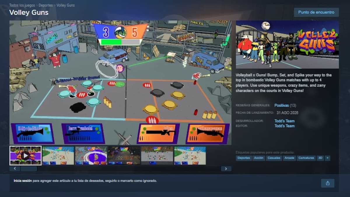 Volley Guns Steam