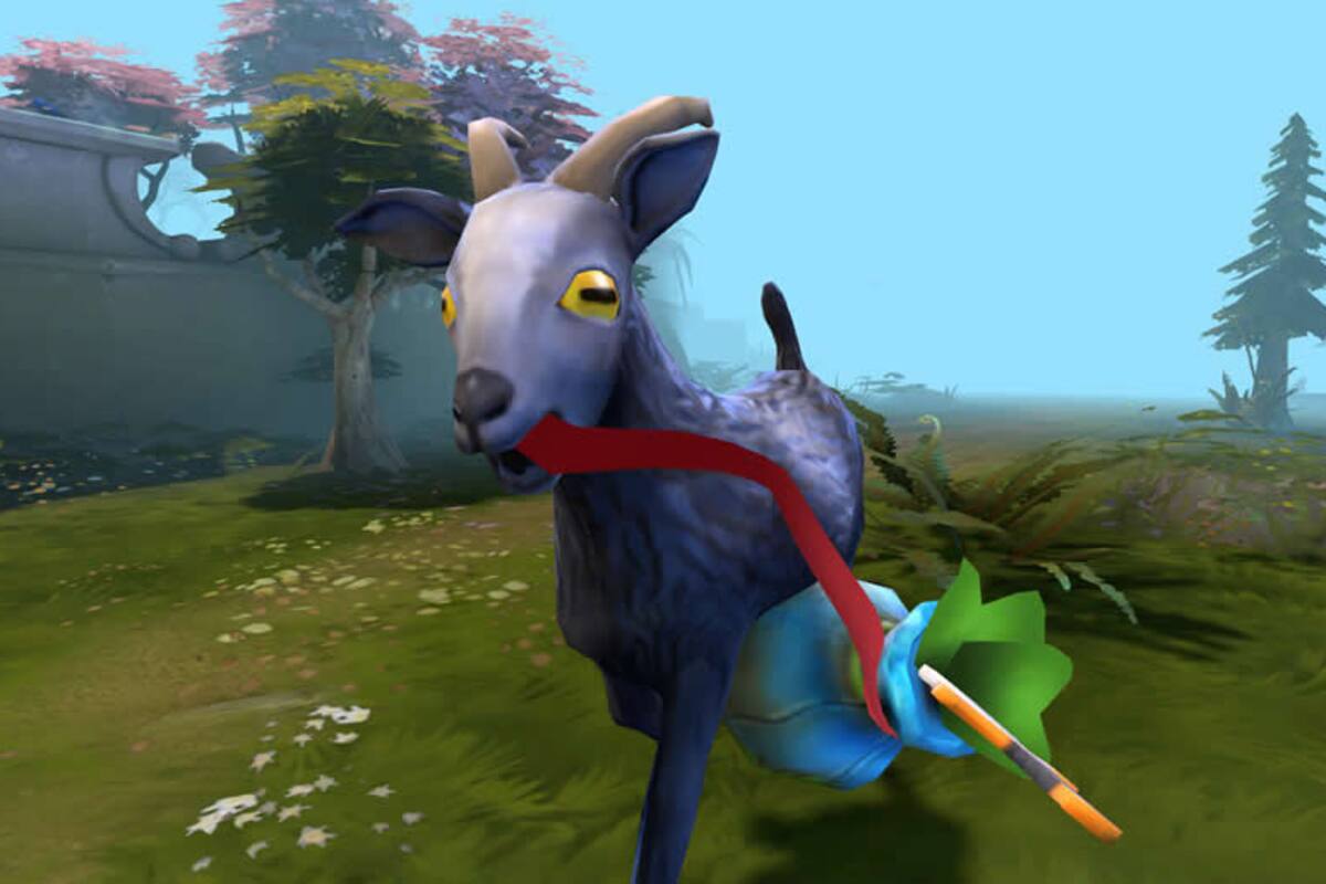La cabra de Goat Simulator podría llegar a Dota 2