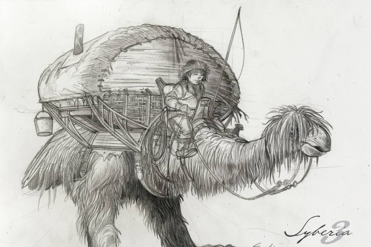 Syberia 3 - Arte conceptual
